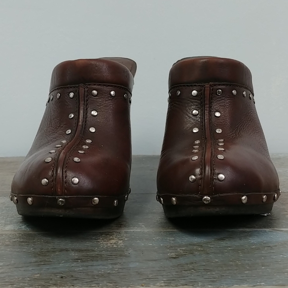 Micheal Kors Leather Mule Close Toe Leather Sz10 - Picture 2 of 5